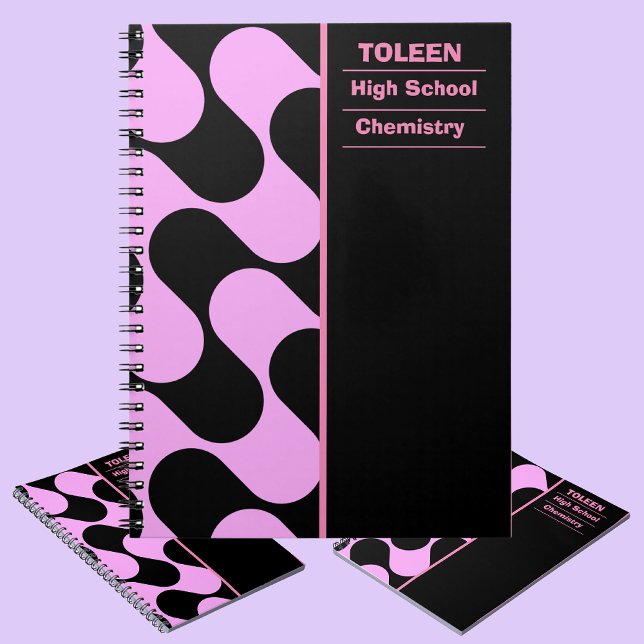 Carnet Motif coloré personnalisé (Créateur téléchargé)