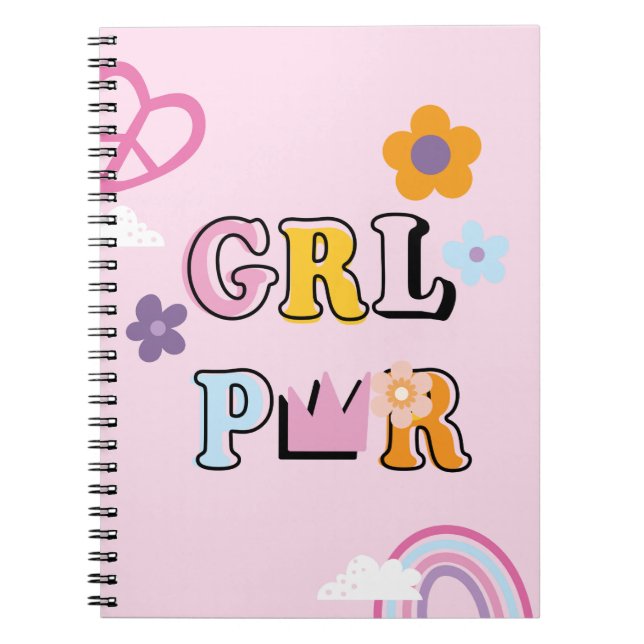 Carnet Motif d'alimentation fille (Devant)