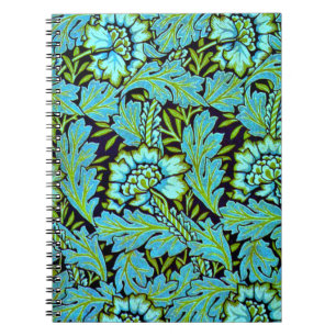 Carnet Motif d'Anemone par William Morris,