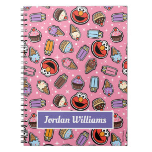 Carnet Motif d'autocollant Elmo Sweet Treat