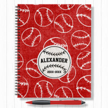 Motif de baseball Red Grunge