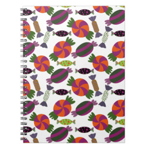 Carnet Motif de bonbons   Motif de sucettes   sucette 51