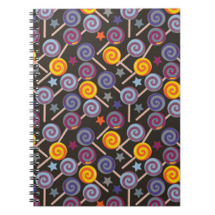 Carnet Motif de bonbons   Motif de sucettes   sucette 9