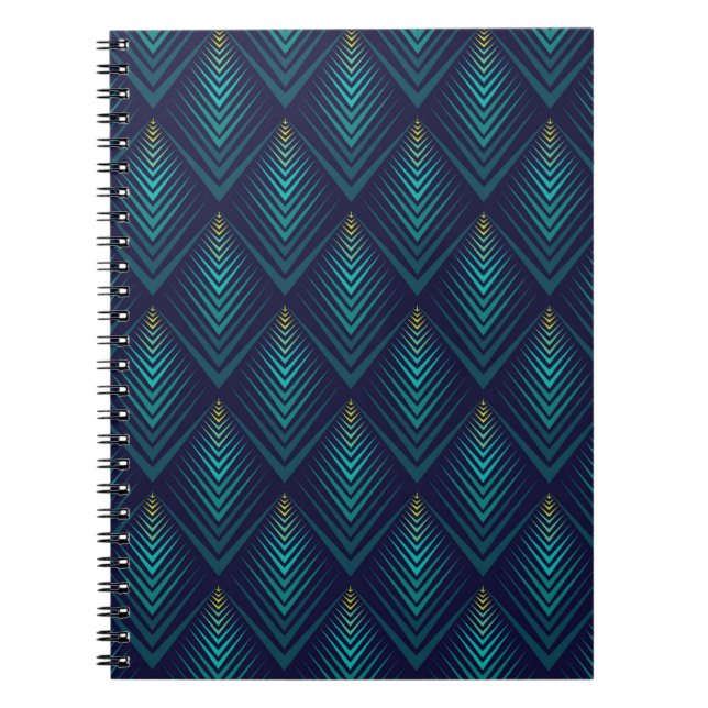 Carnet Motif de bord Jagged (Devant)