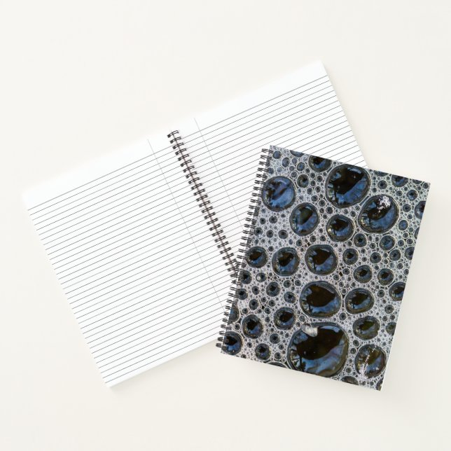 Carnet Motif de bulle anstract (Intérieur)