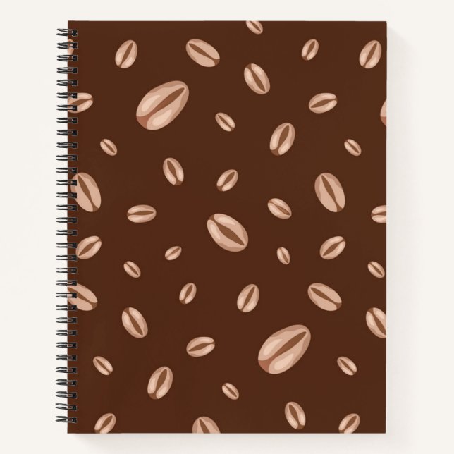 Carnet Motif de café (Devant)