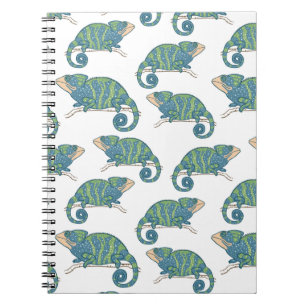 Carnet Motif de caméléon