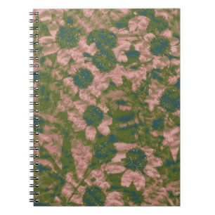 Carnet Motif de camouflage de fleur