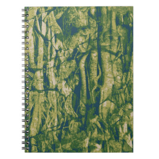 Carnet Motif de camouflage d'écorce d'arbre
