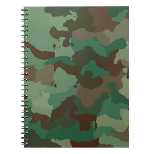 Carnet Motif de camouflage militaire (Forces armées)