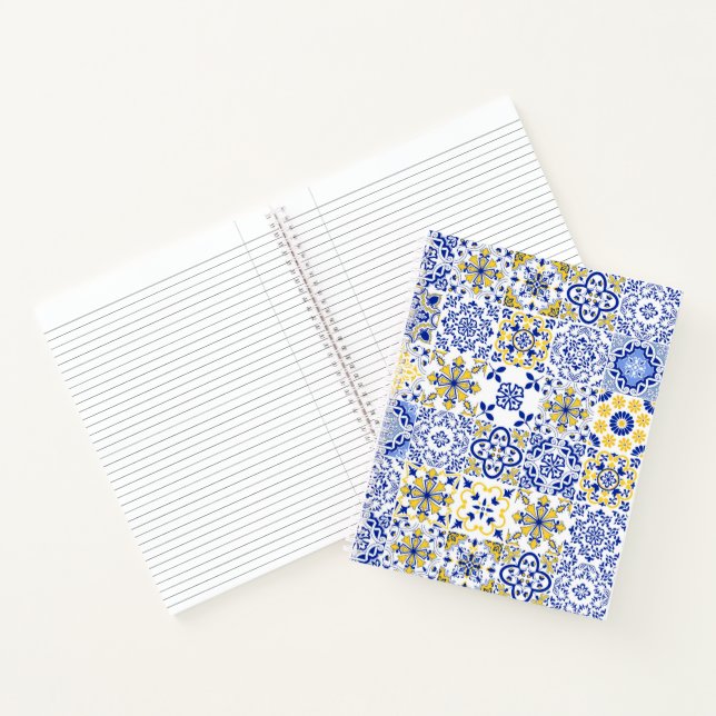 Carnet Motif de carreaux portugais  (Intérieur)