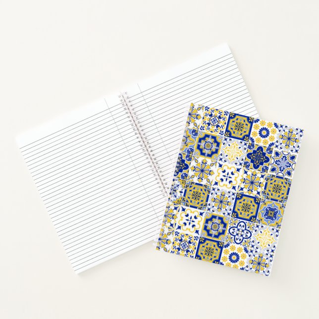 Carnet Motif de carreaux portugais  (Intérieur)