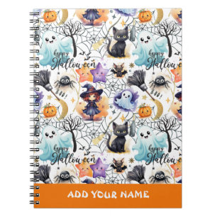 Carnet Motif de Charme Halloween