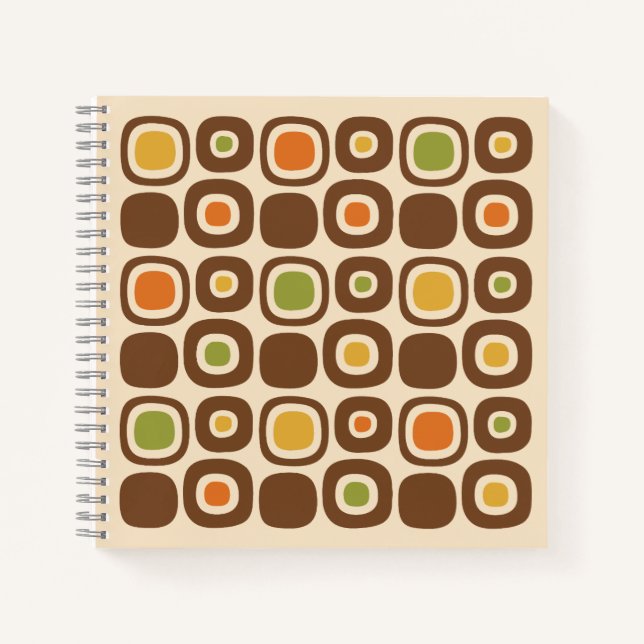 Carnet Motif de chemin de jardin moderne du milieu du siè (Devant)