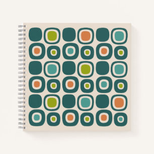 Carnet Motif de chemin de jardin moderne du milieu du siè