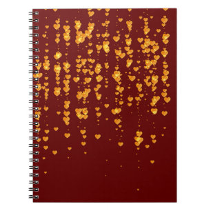 Carnet Motif de coeur 25