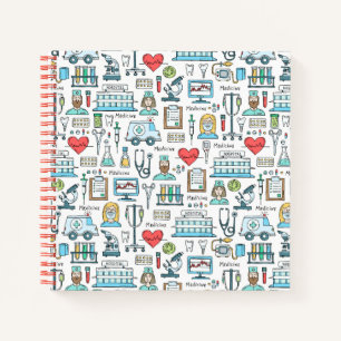 Carnet Motif de conception Médicale