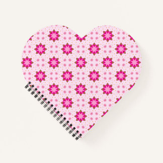 Carnet Motif de confettis de pétales de fleurs