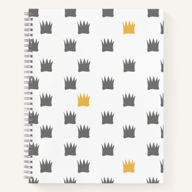 Carnet Motif de couronne de Where the Wild Things Are (Devant)