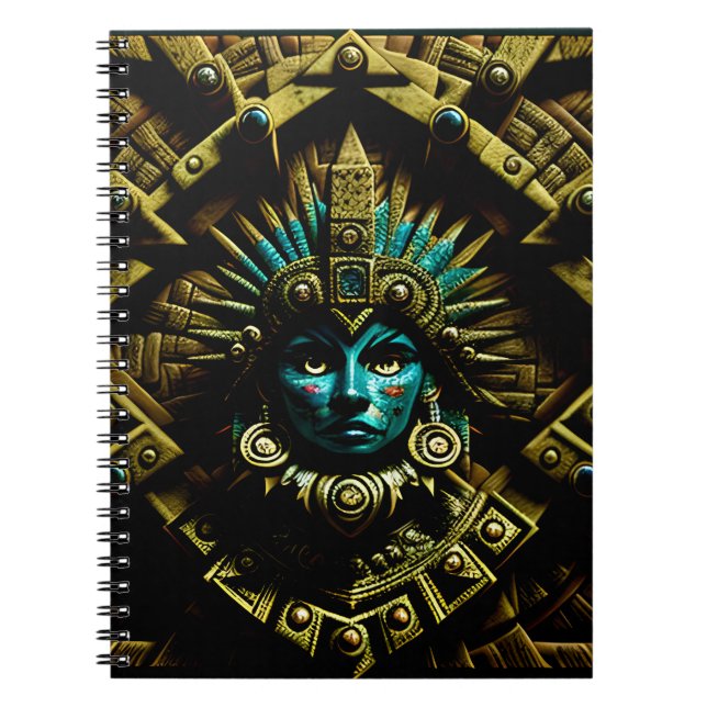 Carnet Motif de design Aztec deux (Devant)