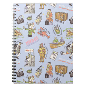 Carnet Motif de dessin animé coloré FRIENDS™