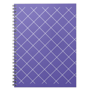 Carnet Motif de diamant violet