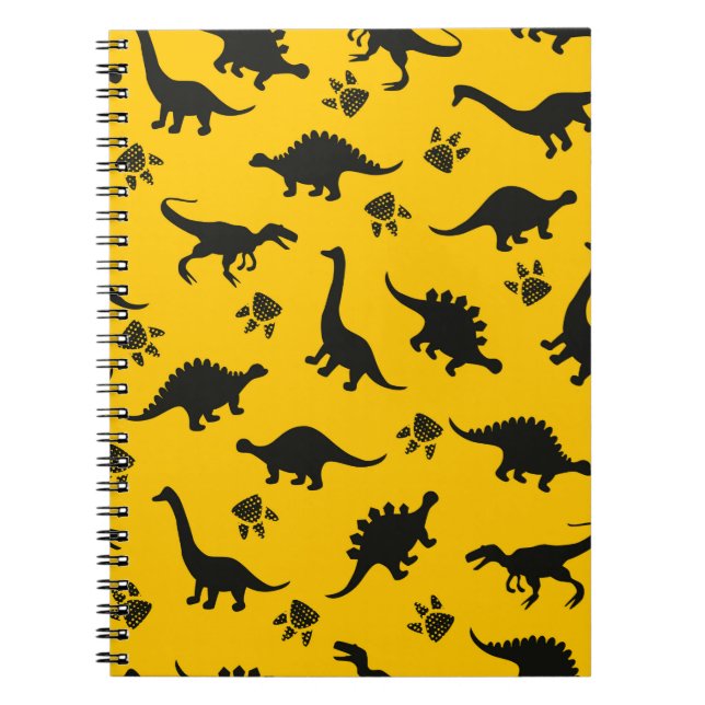Carnet Motif de dinosaures mignons pour enfants Dinosaure (Devant)
