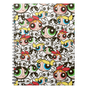 Carnet Motif de face pour les filles Powerpuff