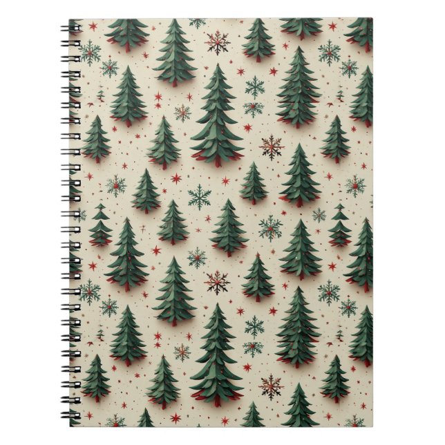 Carnet Motif de fête coloré (Devant)