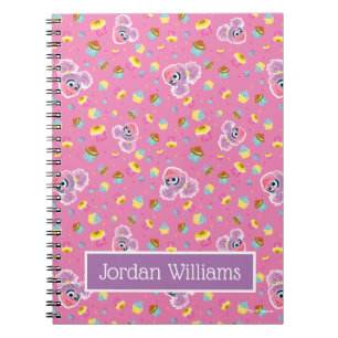 Carnet Motif de fête cupcake d'Abby Cadabby