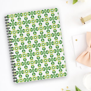 Carnet Motif de feuilles, motif de feuilles, feuilles ver