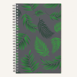 Carnet Motif de feuilles tropicales 13