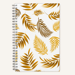 Carnet Motif de feuilles tropicales 22