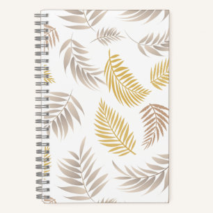 Carnet Motif de feuilles tropicales 7