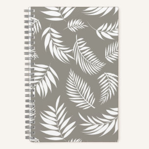 Carnet Motif de feuilles tropicales 9