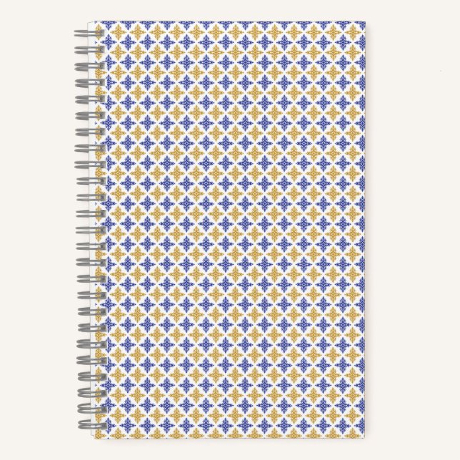 Carnet Motif de fleurs (Recto)