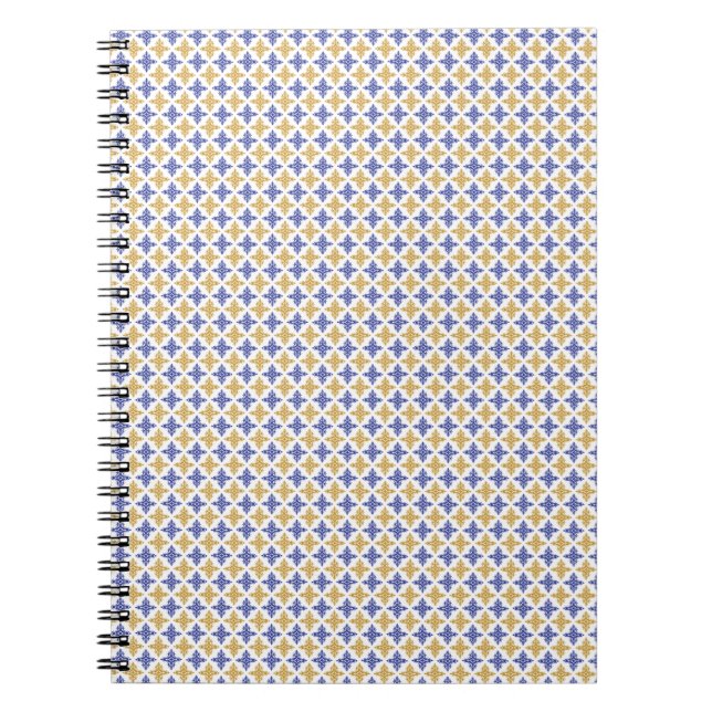 Carnet Motif de fleurs (Devant)