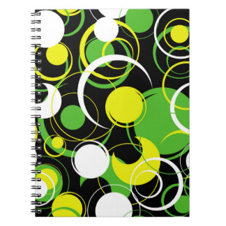 Carnet Motif de fleurs dessin abstrait, art, arrière - pl