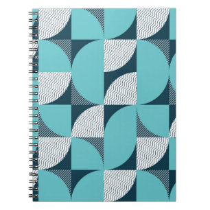 Carnet Motif de forme géométrique sans couture
