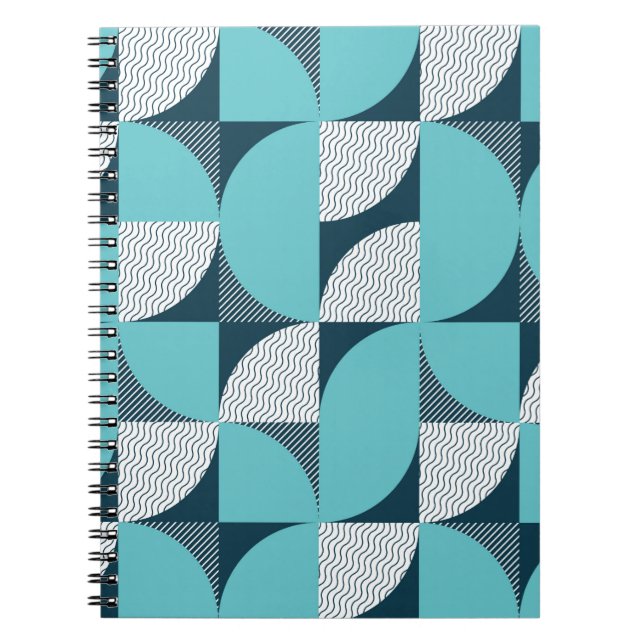 Carnet Motif de forme géométrique sans couture (Devant)