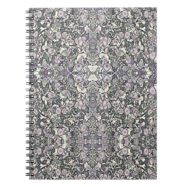 Carnet Motif de formes colorées (Devant)