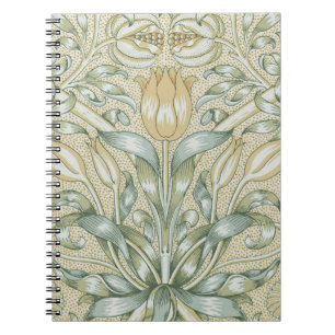 Carnet Motif de grenade antique William Morris Lily