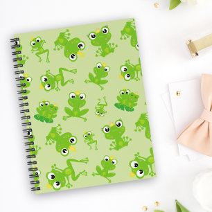 Carnet Motif de grenouille, Grenouilles mignonnes, Grenou