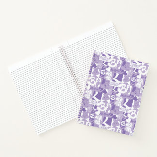 Carnet Motif de grille Lola '96