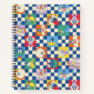 Carnet Motif de jeton couleur LOONEY TUNES™ Checker