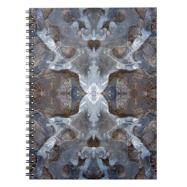 Carnet Motif de kaléidoscope (Devant)