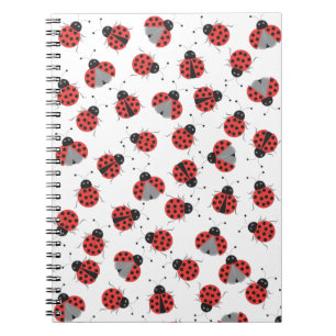 Carnet motif de Ladybugs