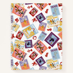 Carnet Motif de lancer avec impression de personnage du M