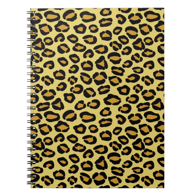 Carnet Motif de léopard (Devant)