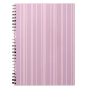 Carnet Motif de ligne violet et rose